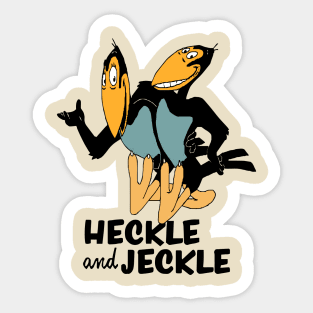 Heckle and Jeckle - Old Cartoon Sticker